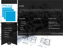 Tablet Screenshot of pragconstruct.cz